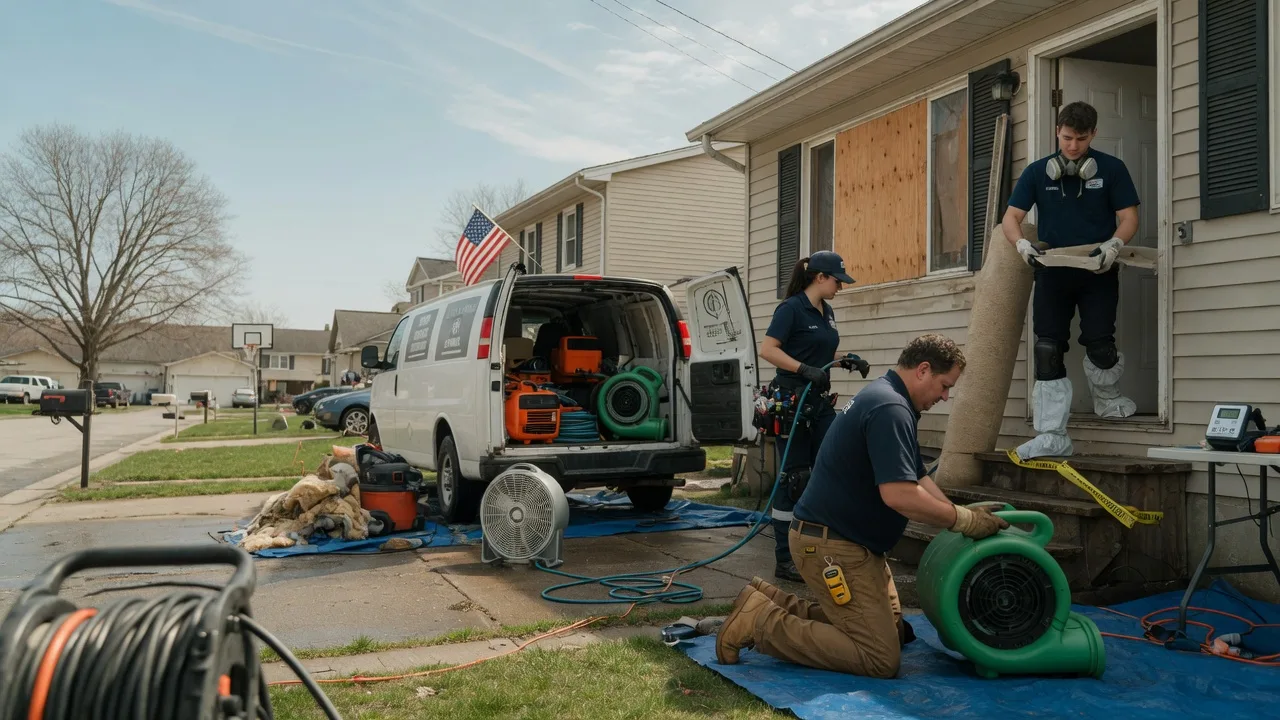 Water Damage Restoration in Tiffin, OH near me